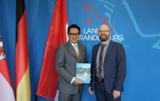 Staatssekretär Thomas Kralinski und Botschafter der Republik Indonesien, S.E. Dr. Arif Havas Oegroseno