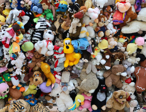 Kuscheltier-Ausstellung zum Kinderschutz eröffnet